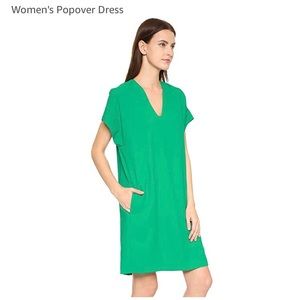 Vince popover dress in green